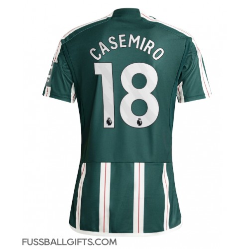 Manchester United Casemiro #18 Fußballbekleidung Auswärtstrikot 2023-24 Kurzarm